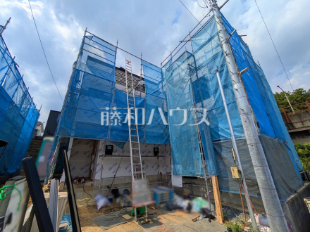 1号棟　外観　【日野市大坂上３丁目】建物のプレゼンをさせていただきますので、実際の完成イメージを思い描いていただくことができます。お気軽にお問合せ下さい。／撮影日2026/07/16