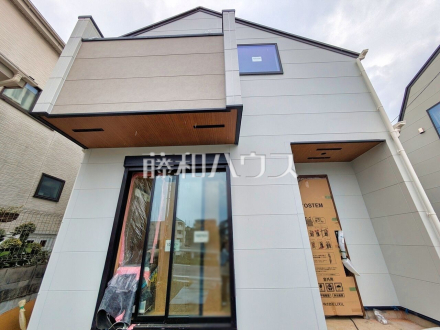 3号棟 外観 【日野市大坂上3丁目】足場が外れて実際の外観が見えてきました。完成までもう少しです。/撮影日2026/08/22