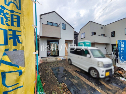 3号棟 外観 【日野市大坂上3丁目】物件の事、諸費用の事など、小さな疑問も担当の田中までお気軽にご連絡・ご相談下さい。/撮影日2026/08/22