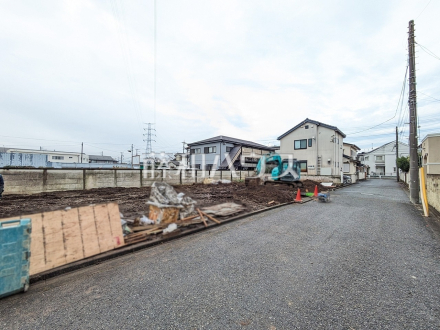 接道状況および現場風景　【府中市西府町３丁目】／撮影日2025/12/25