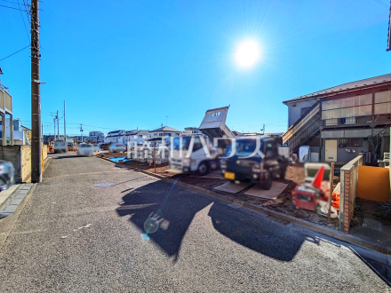 接道状況および現場風景　【府中市西府町３丁目】／撮影日2026/01/09