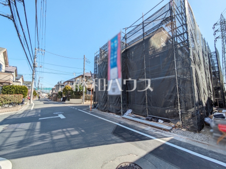 接道状況および現場風景　【練馬区大泉町３丁目】／撮影日2026/03/12