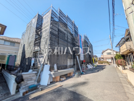 接道状況および現場風景　【練馬区大泉町３丁目】／撮影日2026/03/12