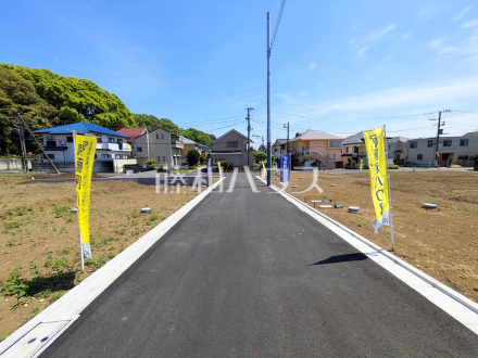 接道状況および現場風景　【調布市佐須町５丁目】／撮影日2026/04/19