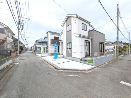 接道状況および現場風景　【立川市栄町２丁目】／撮影日2026/04/10