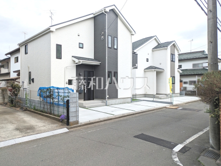 A号棟　接道状況および現場風景　【立川市栄町２丁目】／撮影日2026/04/10