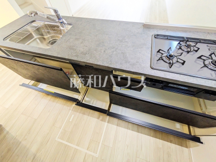 1号棟　キッチン　【東村山市諏訪町１丁目】／撮影日2026/04/09