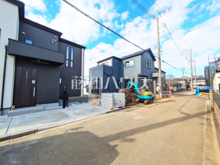 接道状況および現場風景　【和光市南１丁目】／撮影日2025/12/19