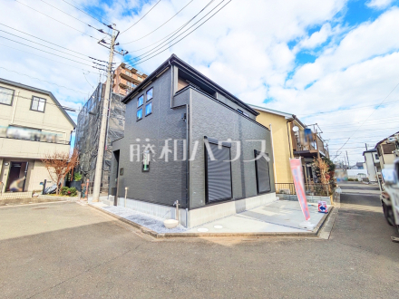 接道状況および現場風景　【和光市南１丁目】／撮影日2025/12/19