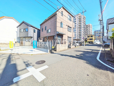 接道状況および現場風景　【八王子市追分町】／撮影日2026/05/11