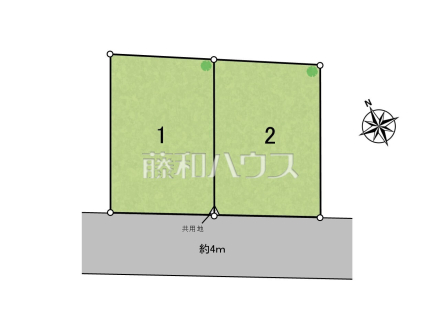 全体区画図　【朝霞市幸町１丁目】