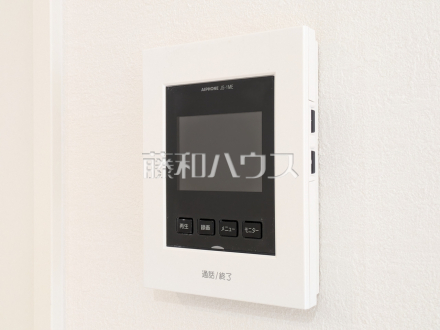 2号棟　TVモニター付インターフォン　【朝霞市幸町１丁目】　防犯に役立つTVモニター付インターフォン
／撮影日2026/04/02