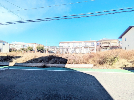 接道状況および現場風景　【日野市落川】／撮影日2025/12/26
