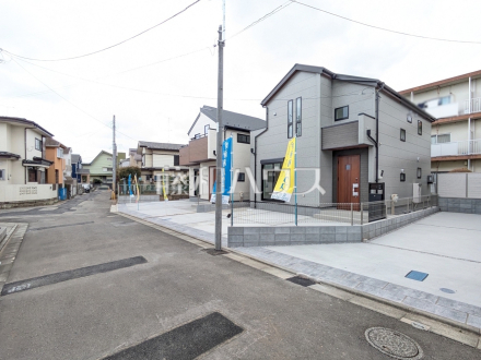接道状況および現場風景　【立川市砂川町７丁目】／撮影日2026/04/06