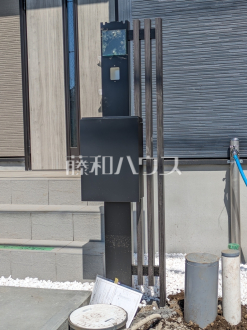 4号棟　TVモニター付きインターホン・郵便ポスト　【新座市池田４丁目】／撮影日2026/04/03