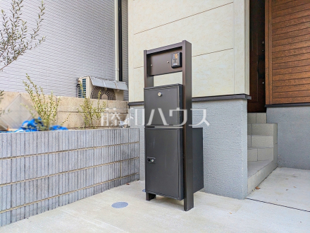 インターフォン・郵便受け　【小平市学園東町１丁目】／撮影日2026/03/30