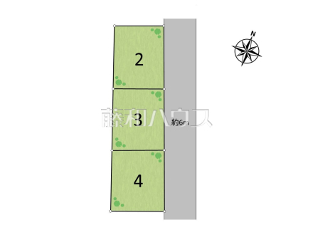 全体区画図　【国分寺市高木町１丁目】
