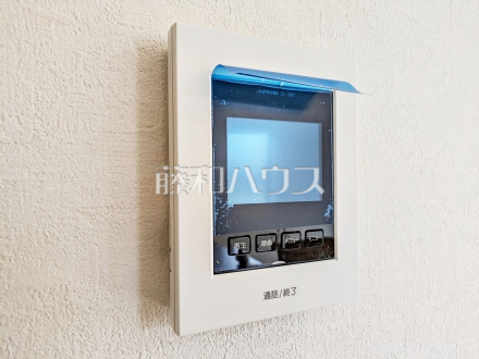4号棟　TVモニター付インターホン　【国分寺市高木町１丁目】　防犯に役立つTVモニター付インターフォン／撮影日2026/04/03