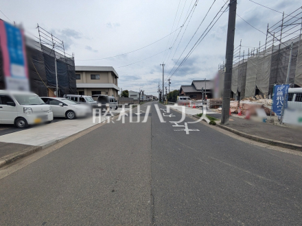 接道状況および現場風景 【春日井市如意申町2丁目】/撮影日2026/04/09