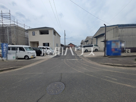 接道状況および現場風景 【春日井市如意申町2丁目】/撮影日2026/04/09