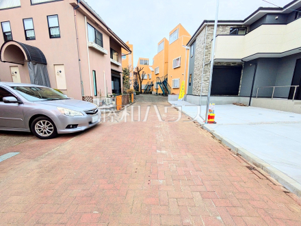 接道状況および現場風景　【府中市分梅町５丁目】／撮影日2026/03/13