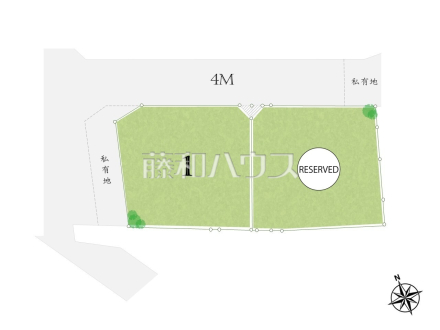 ≪全体区画図≫物件の事、諸費用の事など、小さな疑問もお気軽にご連絡・ご相談下さい。 　【府中市分梅町５丁目】
