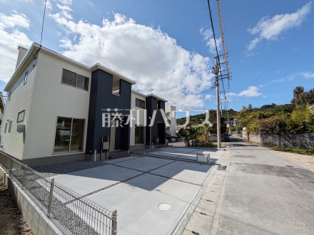 接道状況および現場風景　【与那原町字与那原】／撮影日2026/01/29