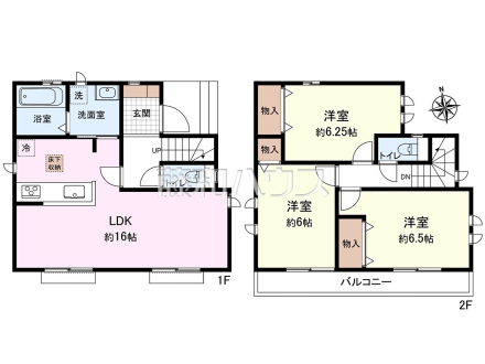 間取図　【立川市一番町２丁目】ぜひ実物をご覧いただきたく思います。喜んでご案内いたしますのでお気軽にお問合せ下さい。