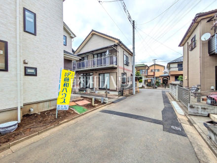 接道状況および現場風景　【立川市一番町２丁目】／撮影日2026/04/30