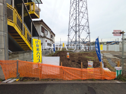 ≪現地外観≫参考プランをご用意いたしました。もちろんフリープランで建築可能！　【府中市西原町２丁目】／撮影日2026/02/27