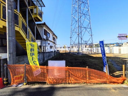 ≪現地外観≫JR南武線「谷保」駅徒歩19分～20分！全7区画の建築条件つき宅地分譲地をご紹介♪　【府中市西原町２丁目】／撮影日2026/01/18