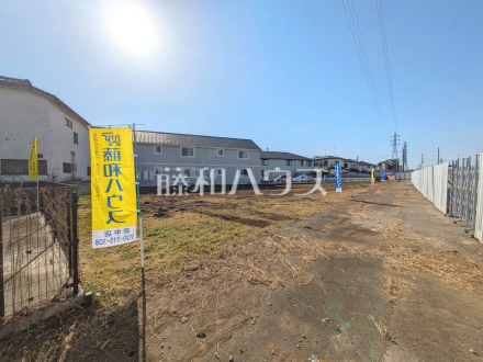 ≪現地外観≫家族構成や生活スタイルに合わせてセミオーダーで建築可能【府中市西原町２丁目】／撮影日2026/01/17