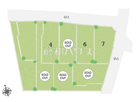 ≪全体区画図≫物件の事、諸費用の事など、小さな疑問もお気軽にご連絡・ご相談下さい。 【府中市清水が丘３丁目】