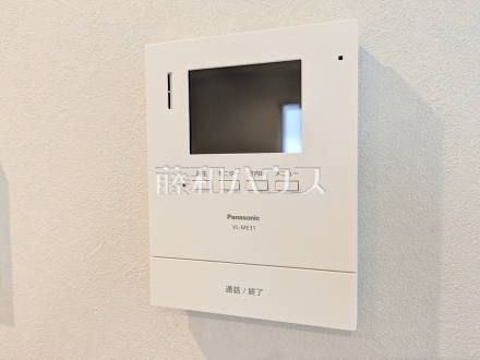 TVモニター付インターホン 【日野市東豊田3丁目】 防犯に役立つTVモニター付インターフォン/撮影日2026/08/29