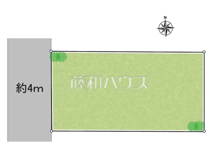 区画図　【国立市中３丁目】