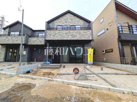 2号棟　接道状況および現場風景　【府中市小柳町２丁目】／撮影日2026/04/17