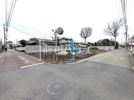 接道状況および現場風景　【三鷹市牟礼５丁目】／撮影日2026/02/27