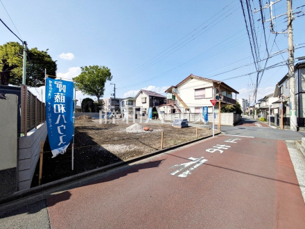 接道状況および現場風景　【三鷹市牟礼５丁目】／撮影日2026/04/11