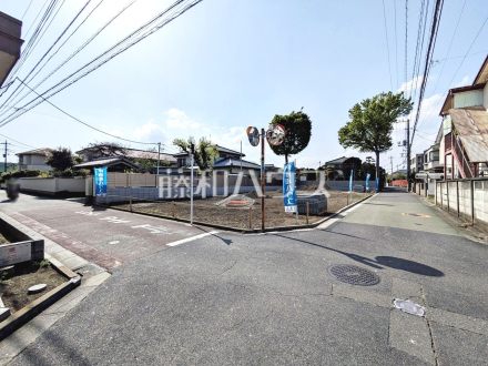 接道状況および現場風景　【三鷹市牟礼５丁目】／撮影日2026/04/11