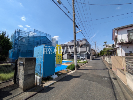 接道状況および現場風景　【練馬区土支田３丁目】／撮影日2026/04/20
