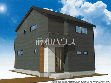 完成予想図（外観）　【練馬区土支田３丁目】