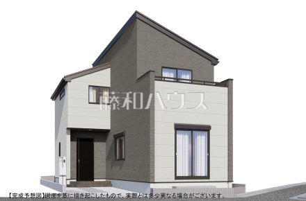 ≪完成予想図・外観パース≫ 建物のプレゼンをさせていただきますので、実際の完成イメージを思い描いていただくことができます。お気軽にお問合せ下さい。 【西東京市泉町２丁目】