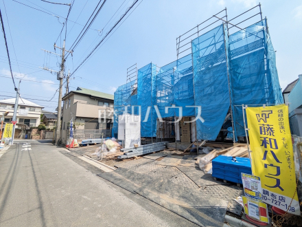 接道状況および現場風景　【狛江市岩戸南３丁目】／撮影日2026/03/29