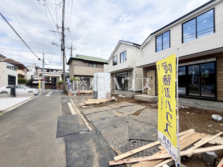 接道状況および現場風景　【狛江市岩戸南３丁目】／撮影日2026/04/25