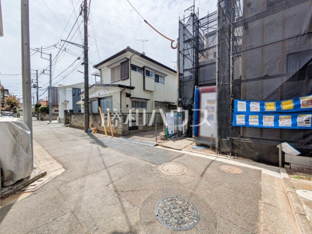 接道状況および現場風景　【新座市新堀１丁目】／撮影日2026/04/13