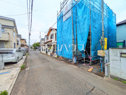 接道状況および現場風景　【小平市回田町】／撮影日2026/05/23
