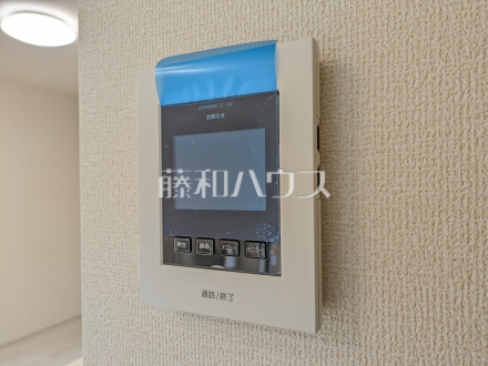 2号棟　TVモニター付インターホン　【小平市鈴木町１丁目】　防犯に役立つTVモニター付インターフォン／撮影日2026/07/13