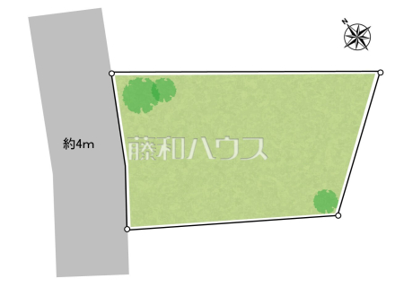 全体区画図　【八王子市緑町】