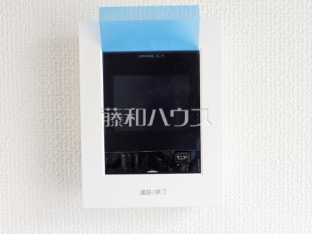 TVモニター付インターホン　【多摩市豊ヶ丘１丁目】　防犯に役立つTVモニター付インターフォン／撮影日2026/03/19