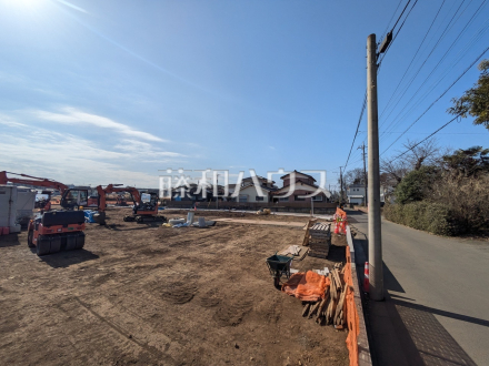 接道状況および現場風景　【清瀬市下宿２丁目】／撮影日2026/02/22
